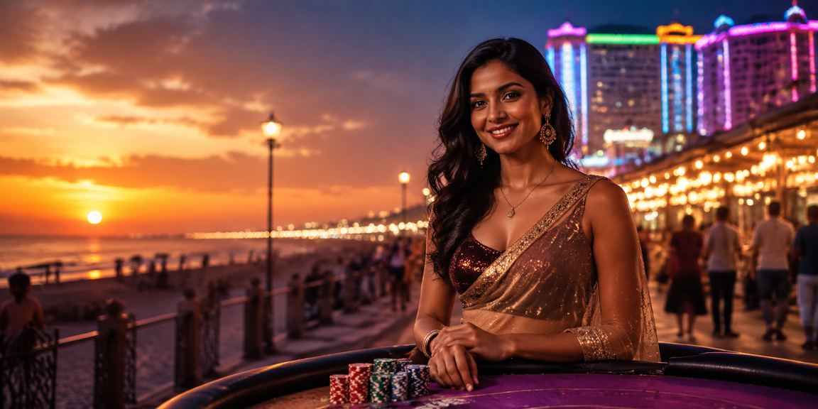 Slots reels spinning at Indian casino